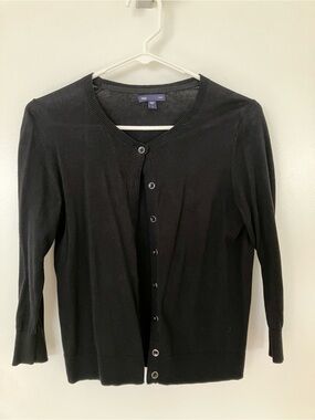 GAP Button-Up 3/4 Length Cardigan